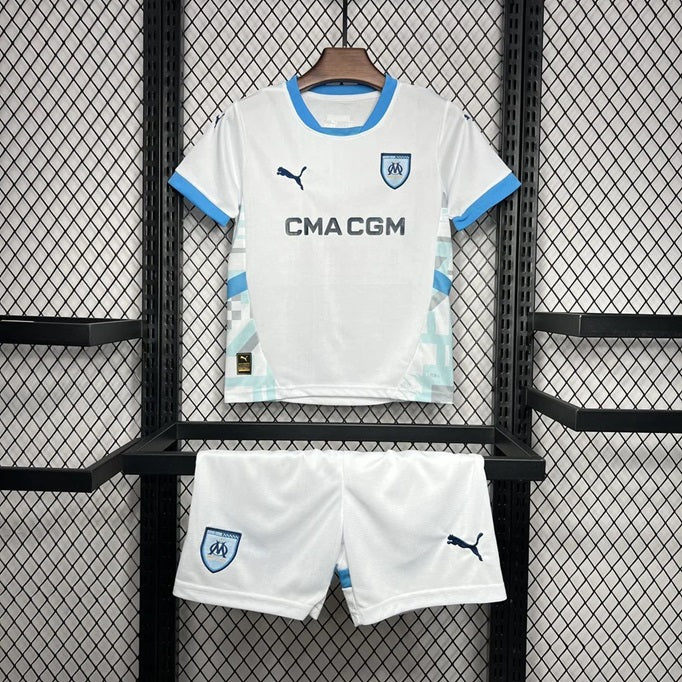 Olympique Marseille 'Thuis' Voetbalkit 24/25 - KINDEREN