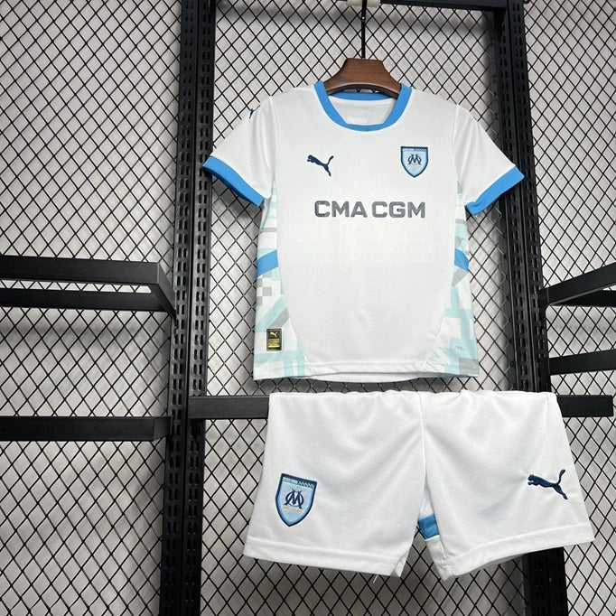 Olympique Marseille 'Thuis' Voetbalkit 24/25 - KINDEREN
