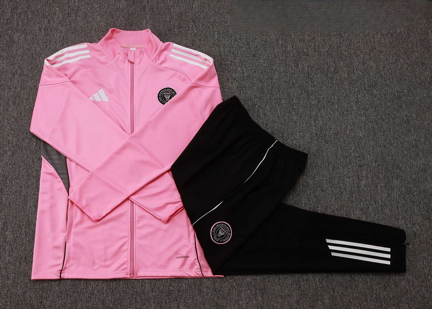 Inter Miami Full-zip Trainingspak 'Roze' 25/26 - KINDEREN