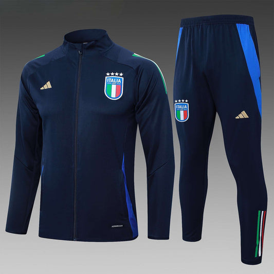 Italie Full-zip Trainingspak 'Blauw' 25/26 - VOLWASSENEN