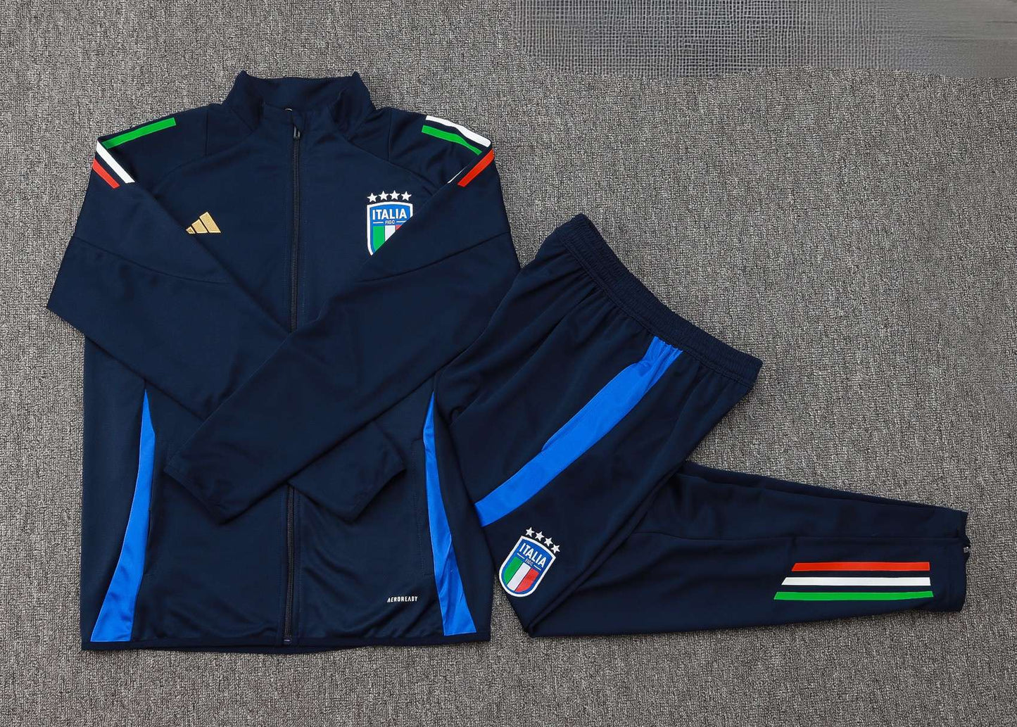 Italie Full-zip Trainingspak 'Blauw' 25/26 - VOLWASSENEN