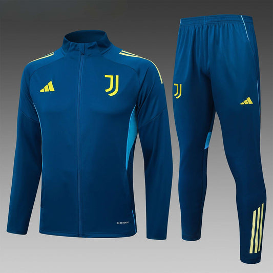 Juventus Full-zip Trainingspak 'Geel-Zwart' 25/26 - VOLWASSENEN