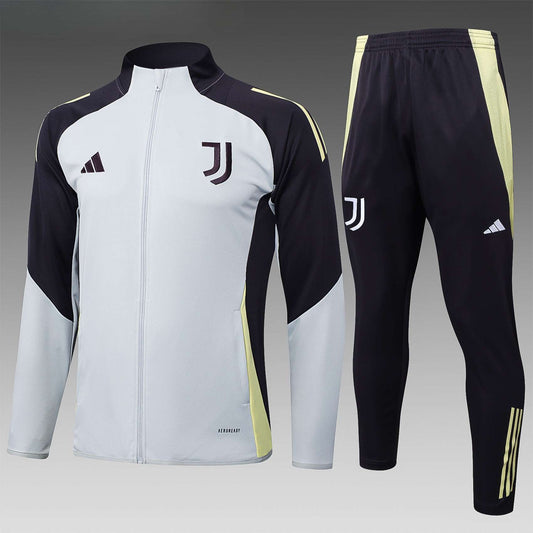Juventus Full-zip Trainingspak 'Wit-Donkerblauw' 25/26 - VOLWASSENEN