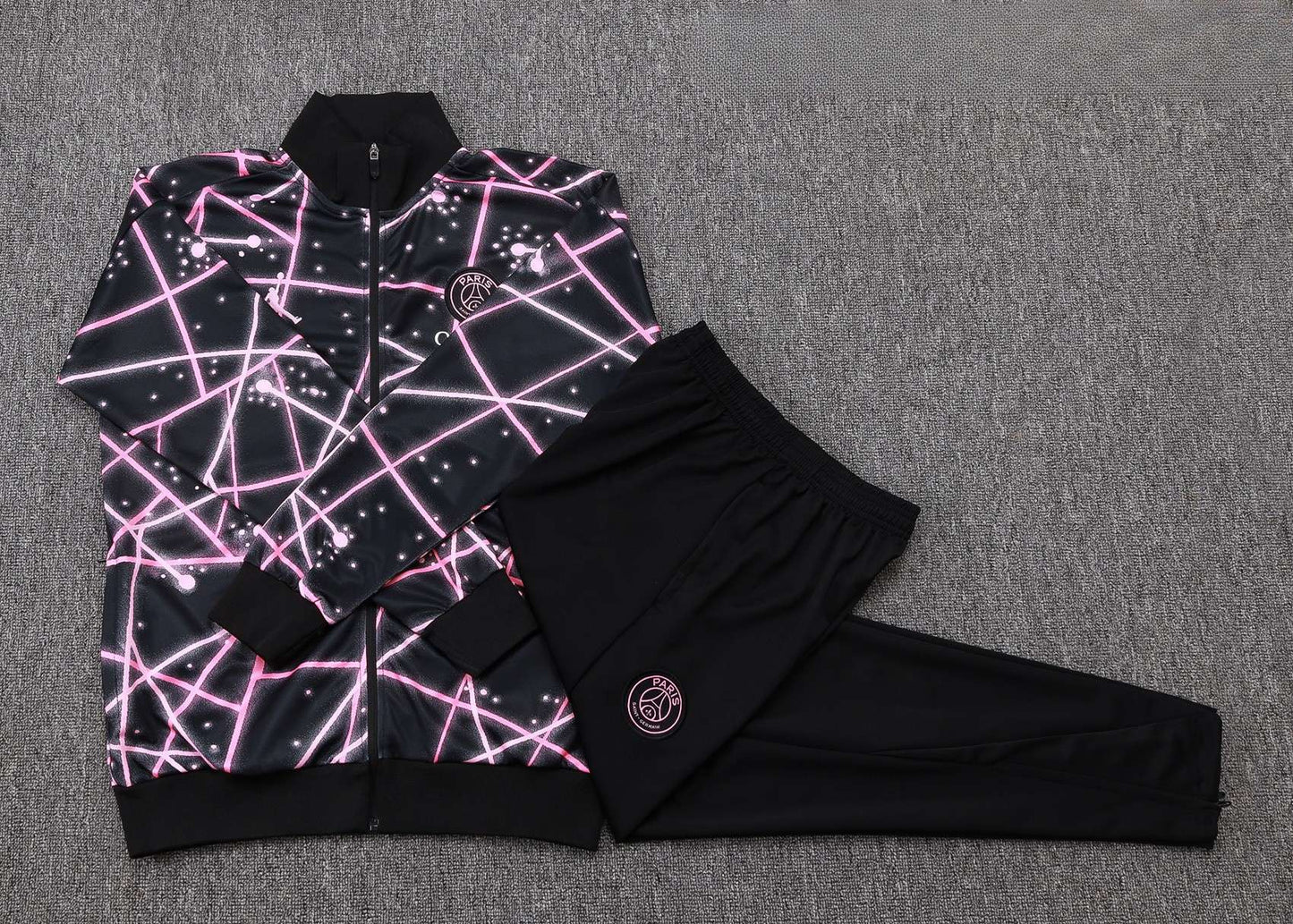 PSG Full-zip Trainingspak 'Neon' 25/26 - VOLWASSENEN