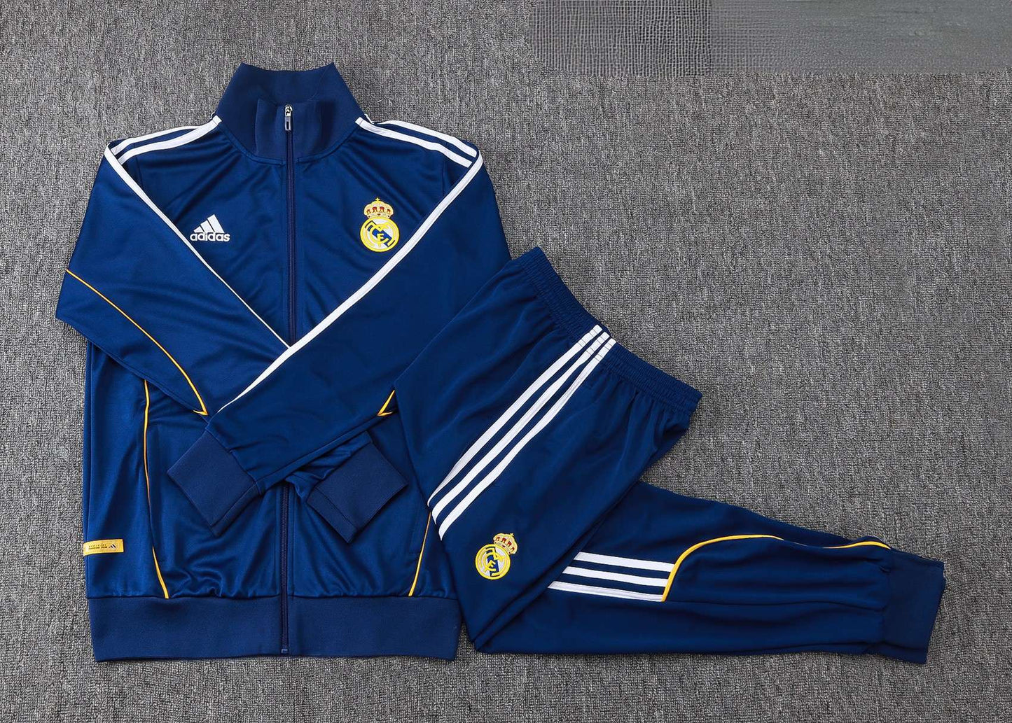 Real Madrid Full-zip Trainingspak 'Donkerblauw' 25/26 - VOLWASSENEN