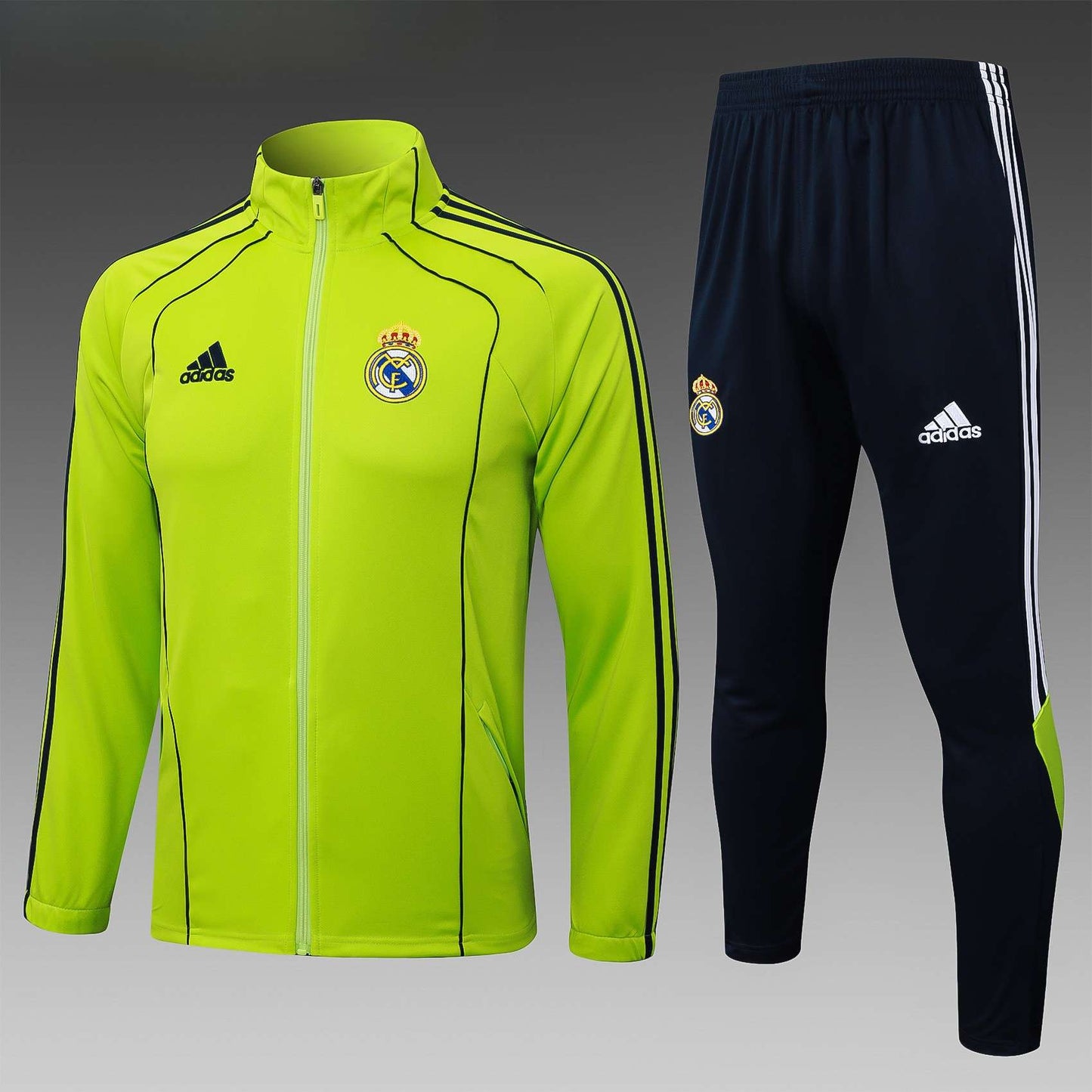 Real Madrid Full-zip Trainingspak 'Fluor' 25/26 - VOLWASSENEN