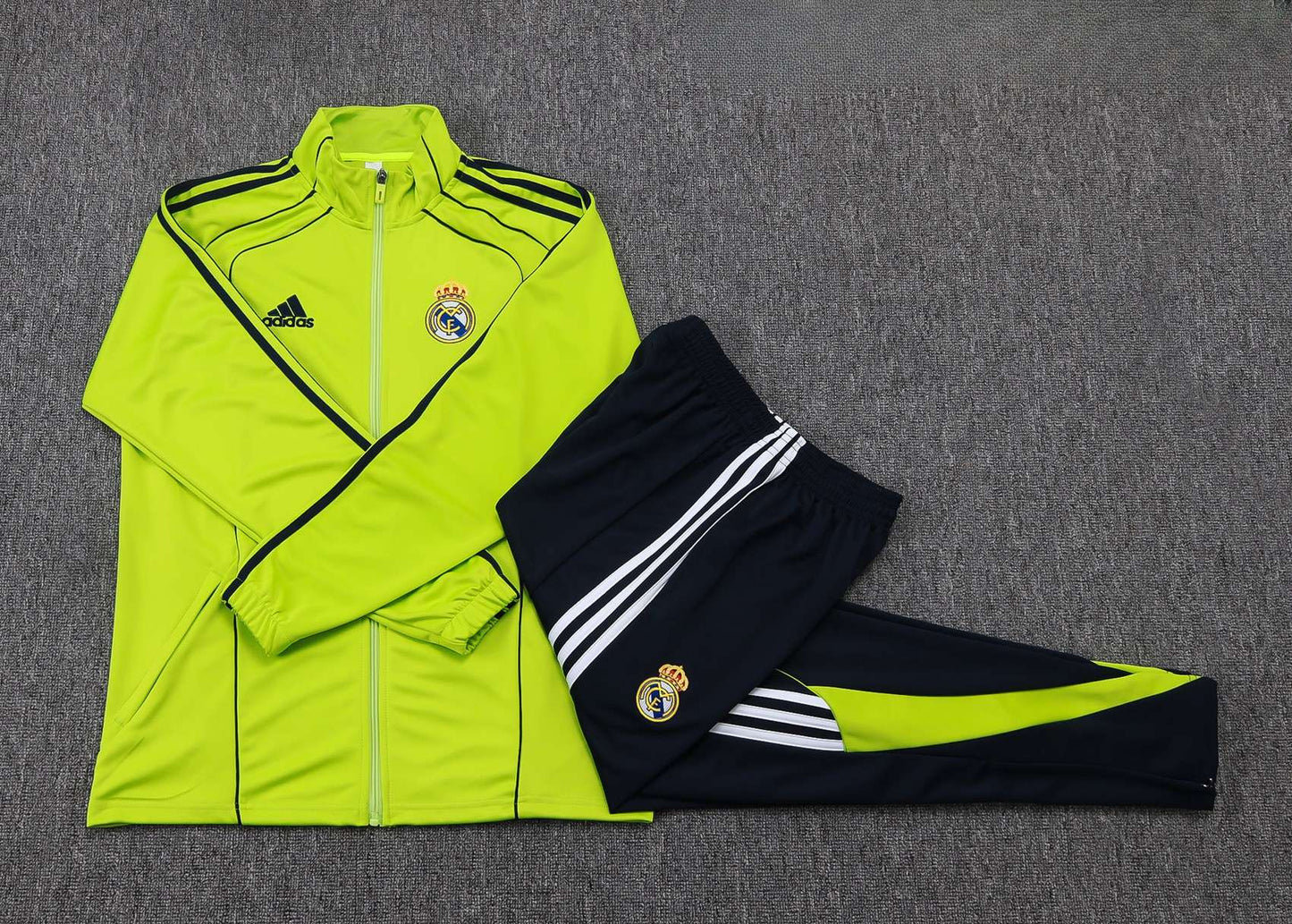 Real Madrid Full-zip Trainingspak 'Fluor' 25/26 - VOLWASSENEN