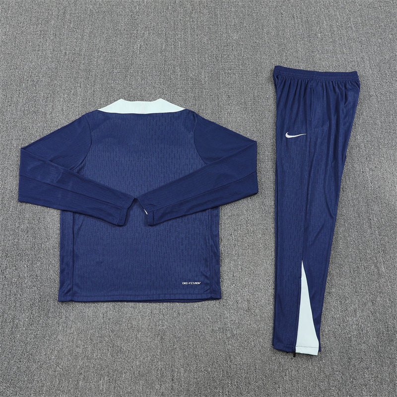 Inter Milan Half-Pull Trainingspak 'Blauw' 25/26 - KINDEREN