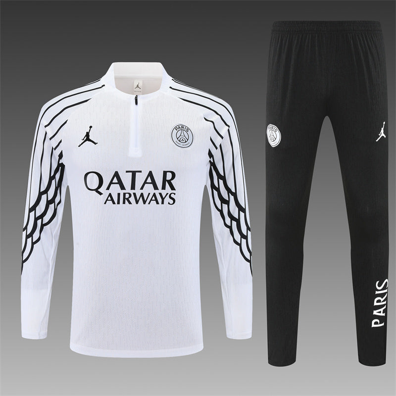 PSG Half-Pull Trainingspak 'Wit' 25/26 - VOLWASSENEN