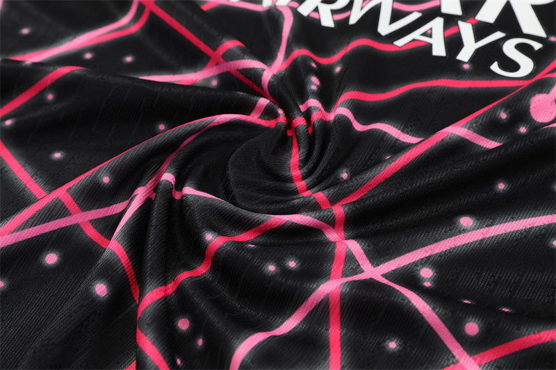 PSG Half-Pull Trainingspak 'Zwart-Roze' 25/26 - VOLWASSENEN