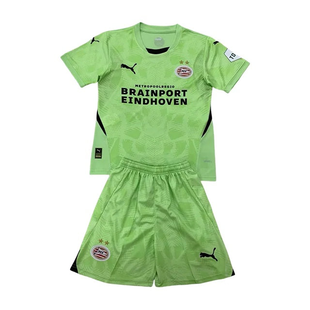 PSV Endhoven Keeper Voetbalkit 'Groen' 24/25 - KINDEREN