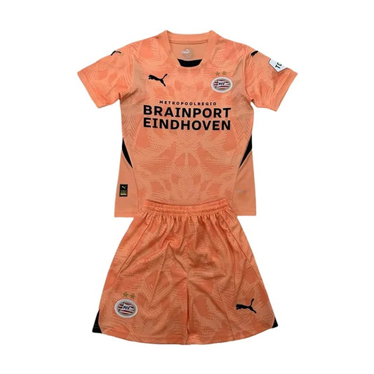 PSV Endhoven Keeper Voetbalkit 'Oranje' 24/25 - KINDEREN