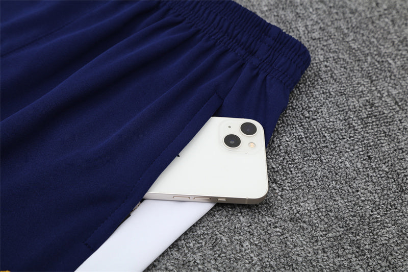 Portugal Half-Pull Trainingspak 'Blauw' 25/26 - KINDEREN