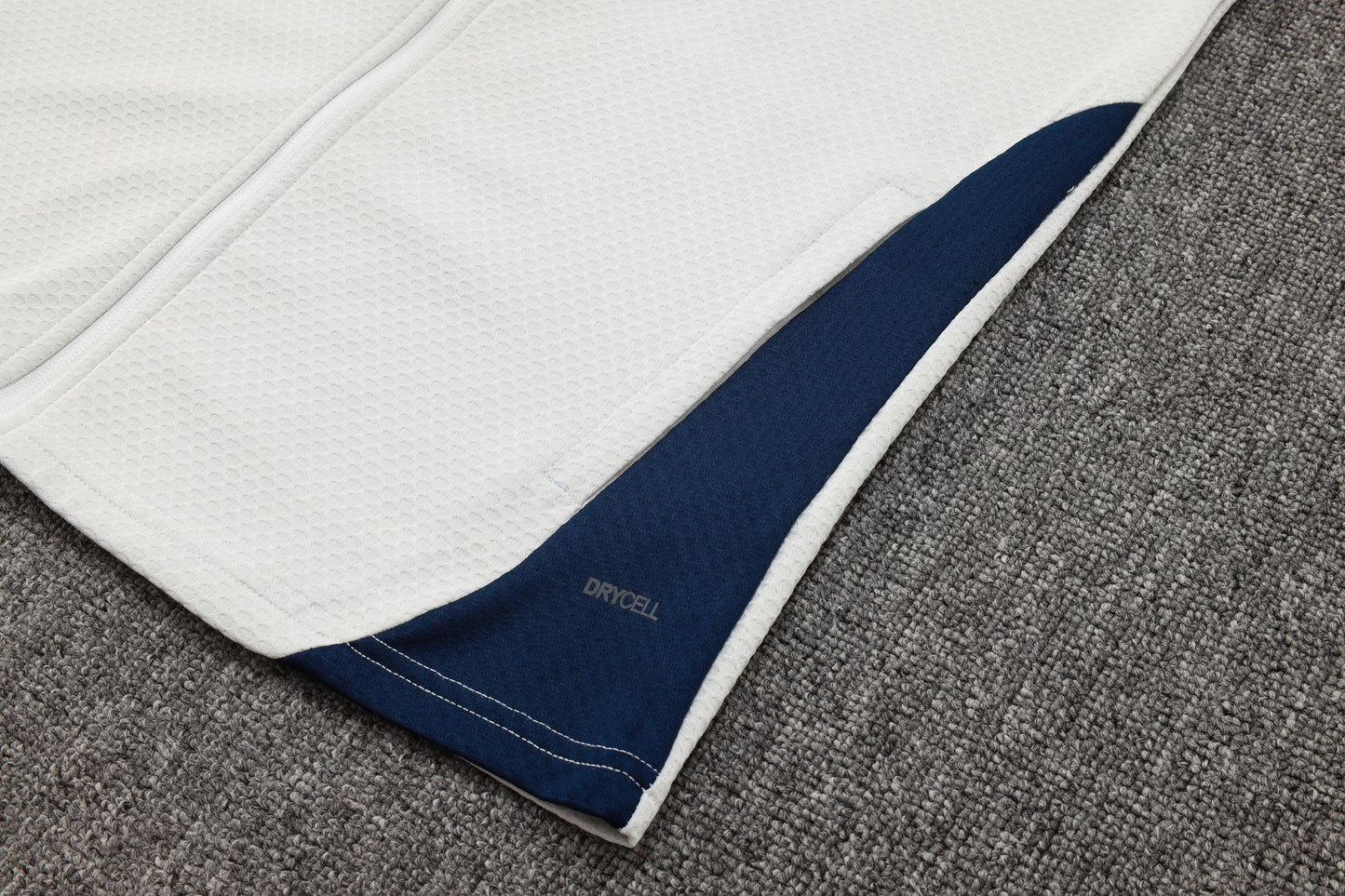 Portugal Full-zip Trainingspak 'Wit-Donkerblauw' 25/26 - VOLWASSENEN