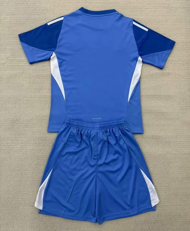 Real Madrid Keeper Voetbalkit 'Blauw' 25/26 - KINDEREN