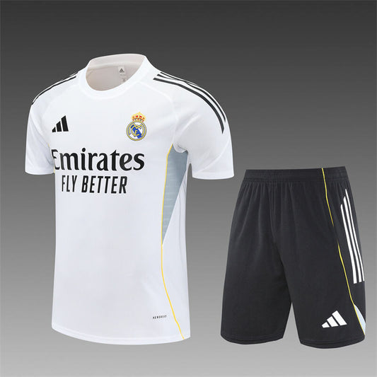 Real Madrid Trainingskit 'Wit' 25/26 - VOLWASSENEN