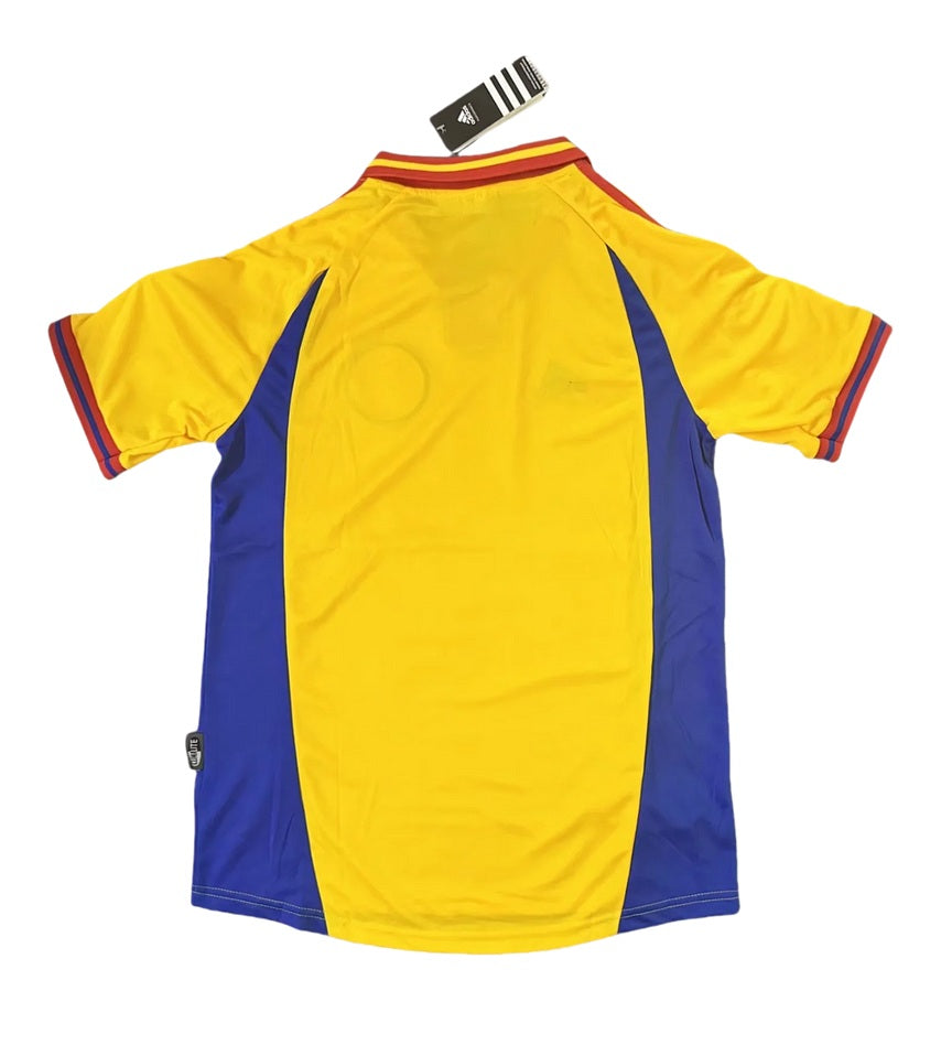 Roemenie Retro 'Thuis' Voetbalshirt 2000 - VOLWASSENEN