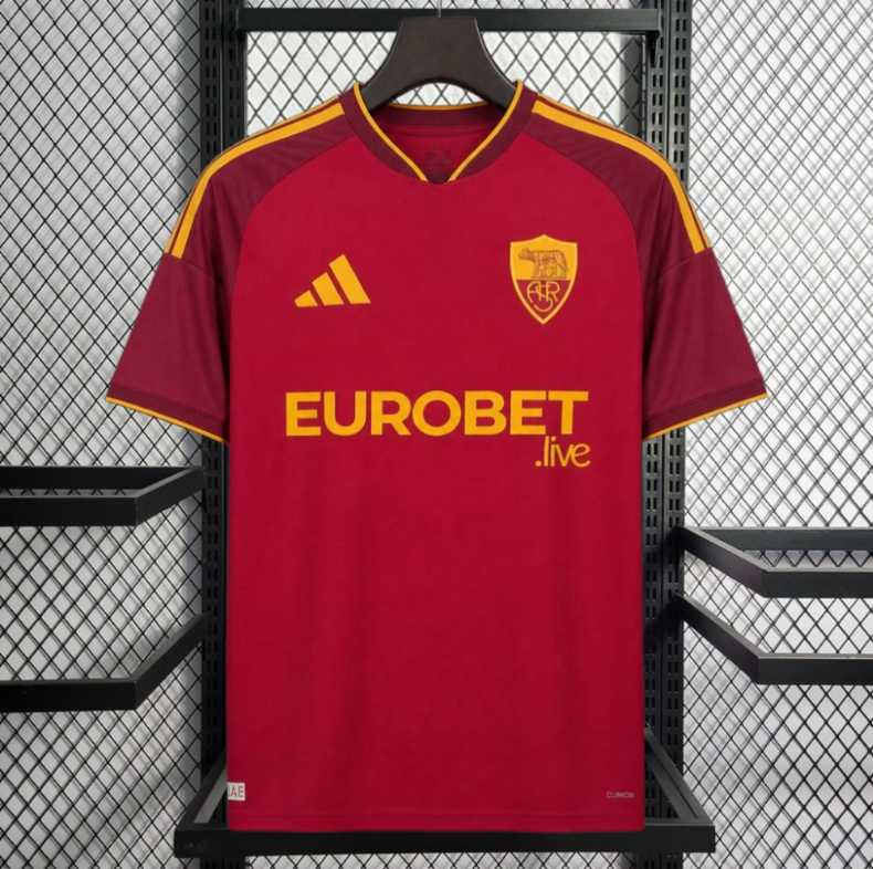 AS Roma 'Thuis' Voetbalshirt 26/27 - VOLWASSENEN