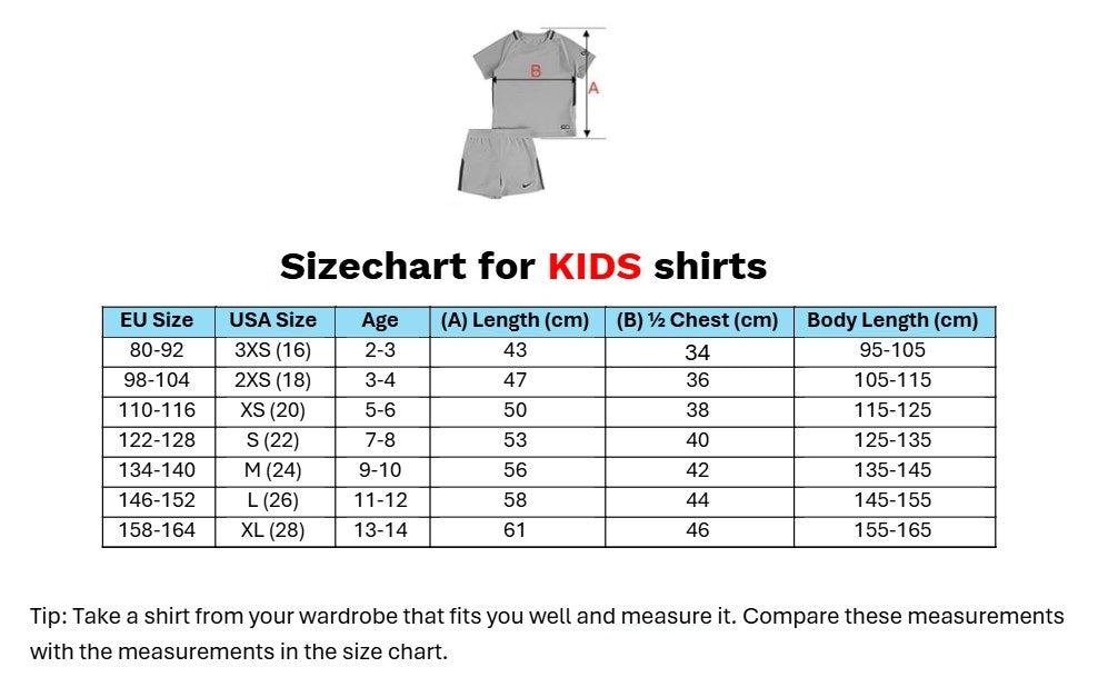 Turkije 'Thuis' Voetbalkit WK 2026 - KINDEREN