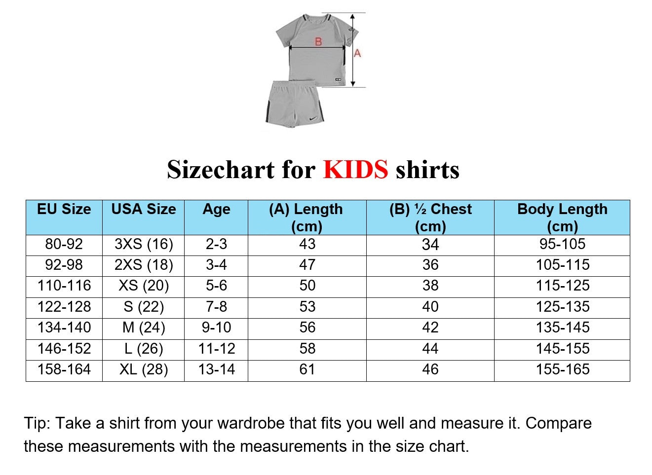 Italie 'Thuis' Voetbalshirt WK 2026 - KINDEREN