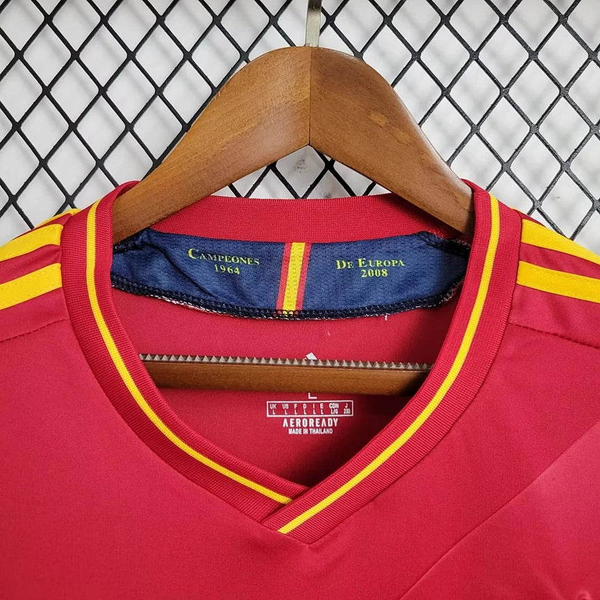 Spanje Retro 'Thuis' Voetbalshirt 2012 - VOLWASSENEN