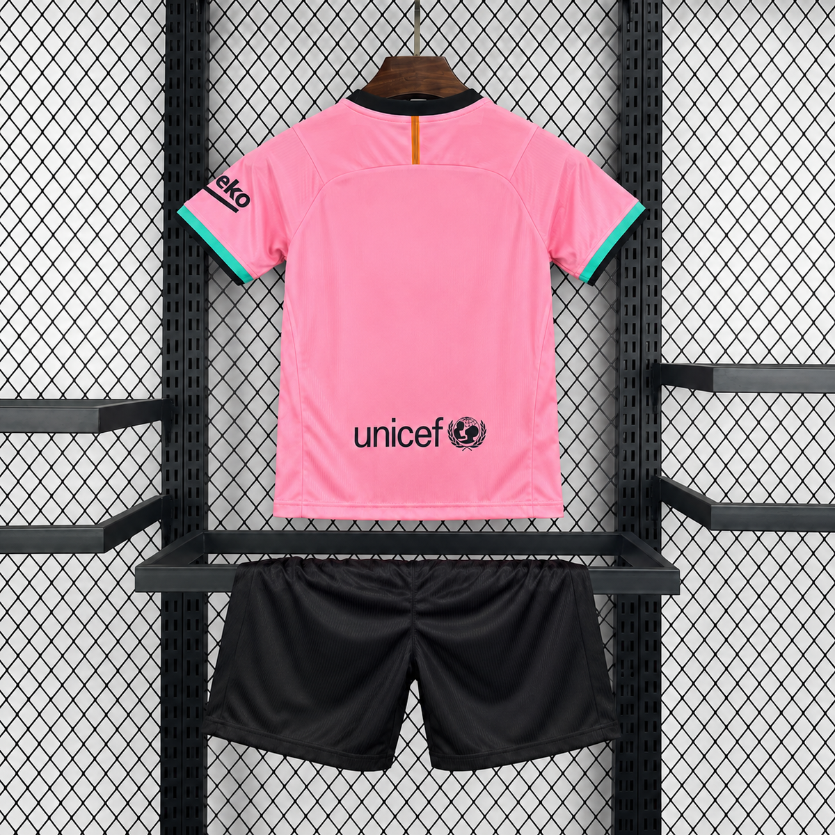 Barcelona Retro 'Derde' Voetbalkit 20/21 - KINDEREN