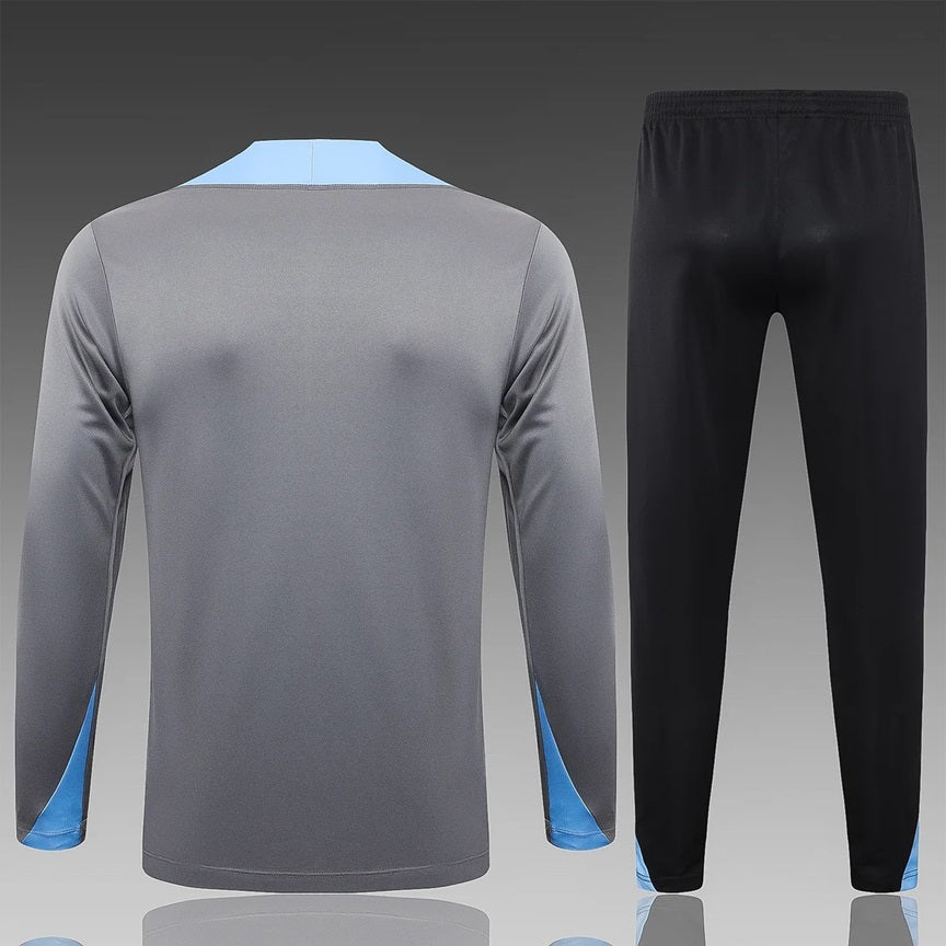 Tottenham Half-Pull Trainingspak 'Grijs' - KINDEREN