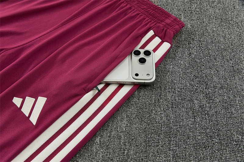 Real Madrid Half-Pull Trainingspak 'Beige-Roze' 26/27 - VOLWASSENEN
