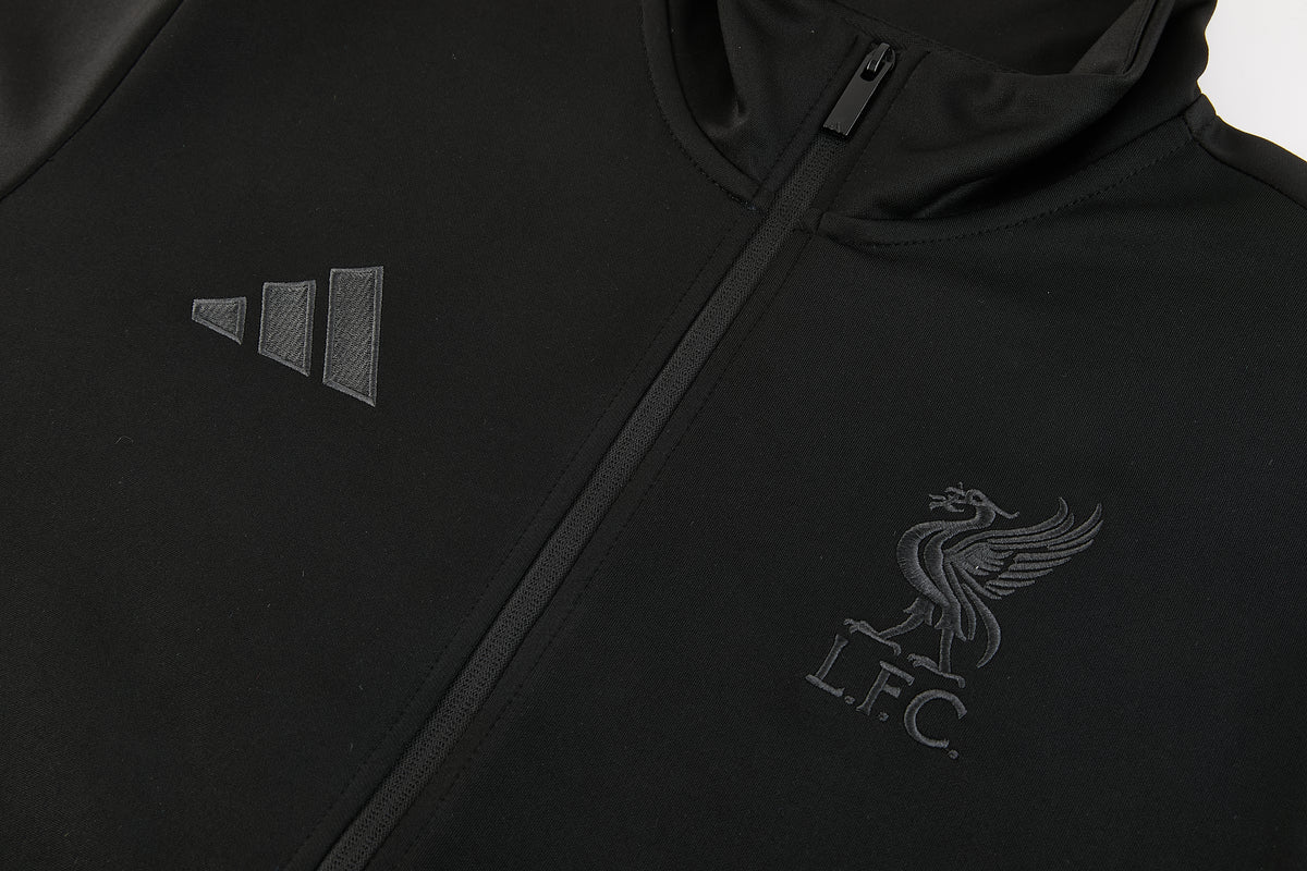 Liverpool Full-Zip Trainingspak 26/27 'Zwart' - VOLWASSENEN