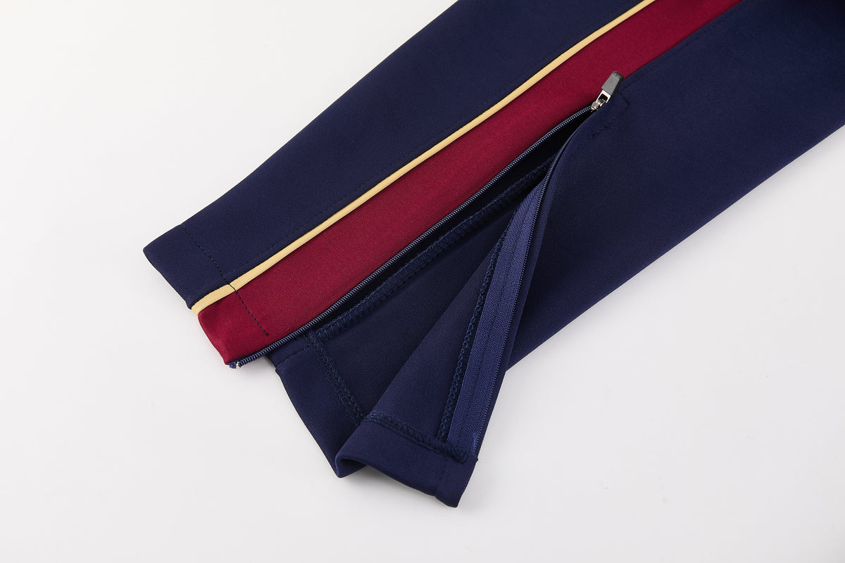 Barcelona Full-Zip Trainingspak 26/27 'Bordaux' - VOLWASSENEN