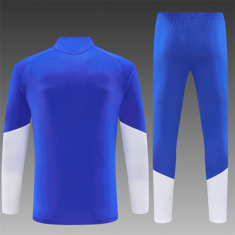 Juventus Half-Pull Trainingspak 'Blauw-Wit' 26/27 - KINDEREN