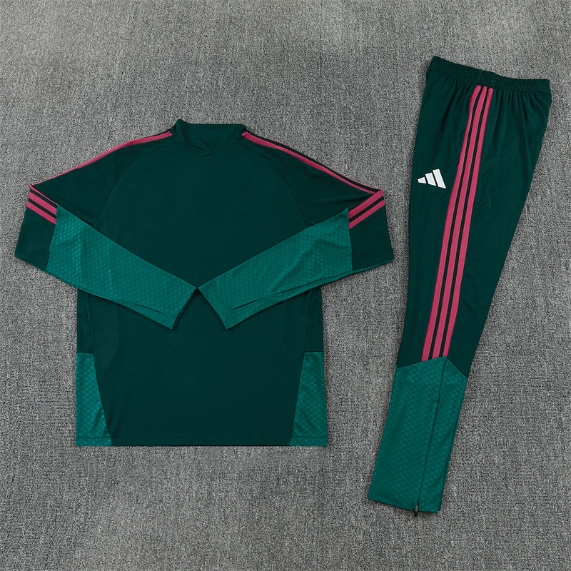 Real Madrid Half-Pull Trainingspak 'Groen' 26/27 - VOLWASSENEN