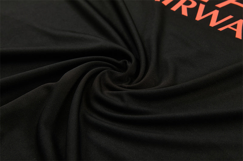 Paris Saint Germain Half-Pull Trainingspak 'Zwart' 26/27 - KINDEREN