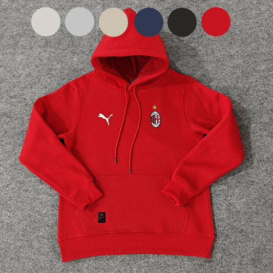 AC Milan Premium Fleece Hoodie - VOLWASSENEN