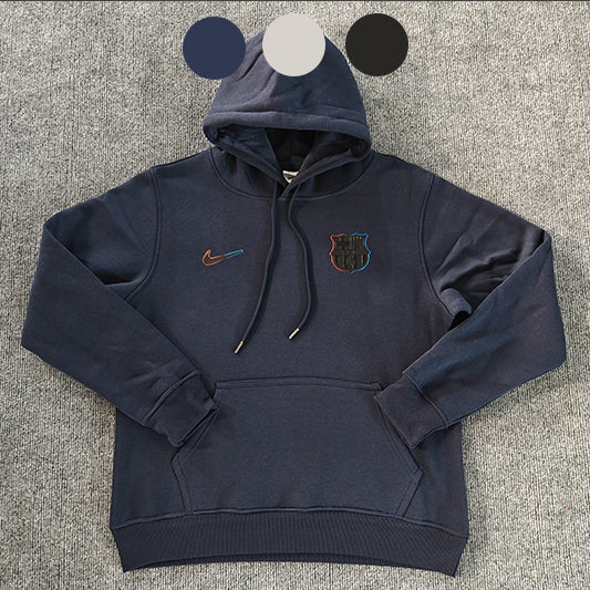 Barcelona Premium Fleece Hoodie 'Model 4' - VOLWASSENEN