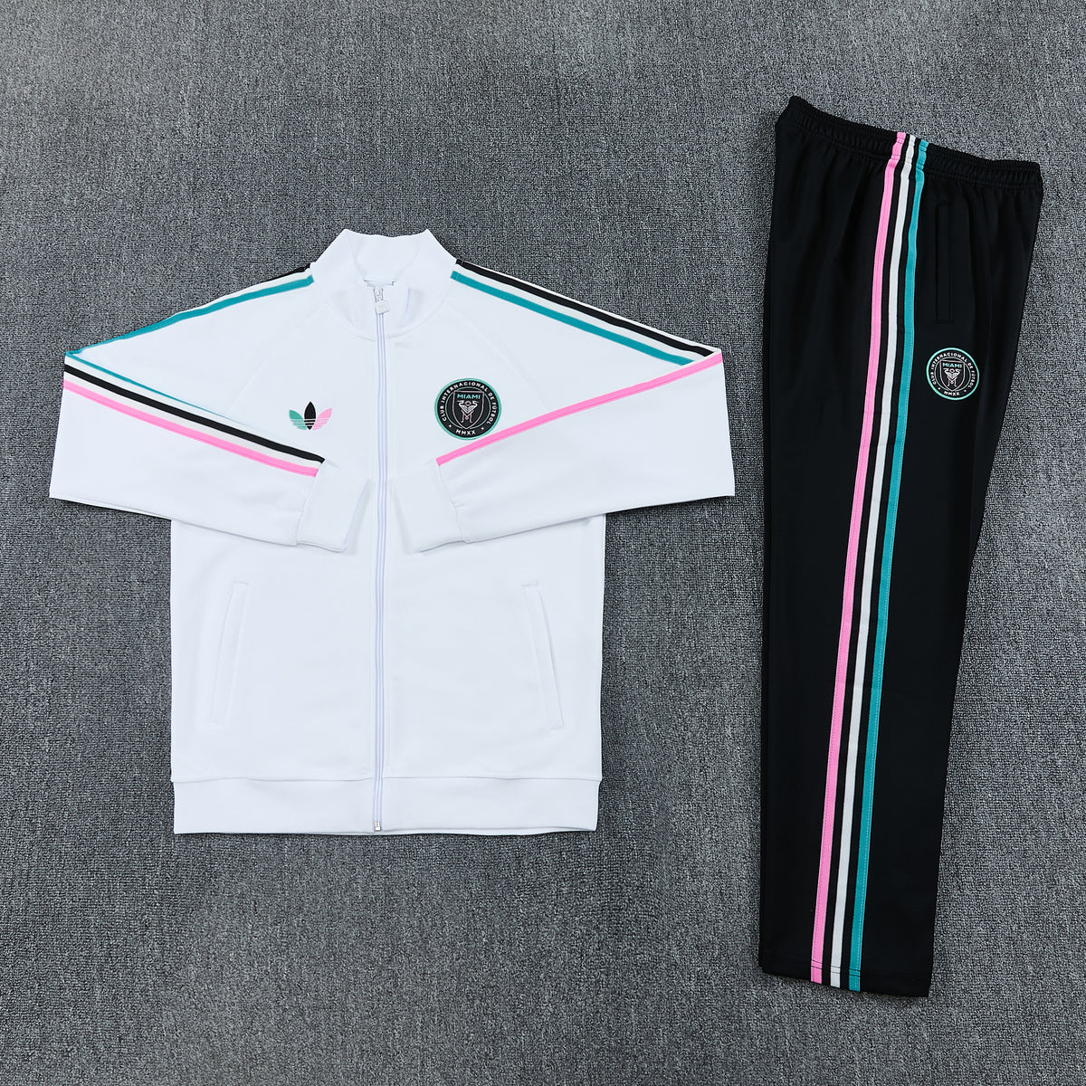 Inter Miami Full-Zip Trainingspak 26/27 'Wit' - VOLWASSENEN