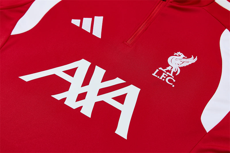 Liverpool Half-Pull Trainingspak 'Rood' 26/27 - KINDEREN