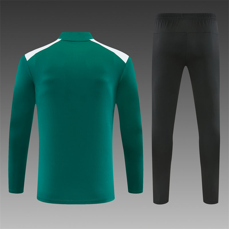 Feyenoord Half-Pull Trainingspak 'Groen-Wit' 26/27 - VOLWASSENEN