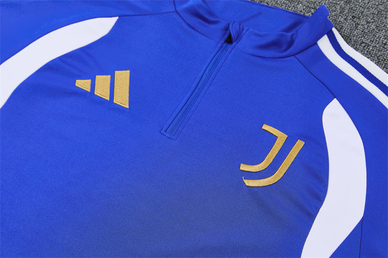 Juventus Half-Pull Trainingspak 'Blauw-Wit' 26/27 - KINDEREN