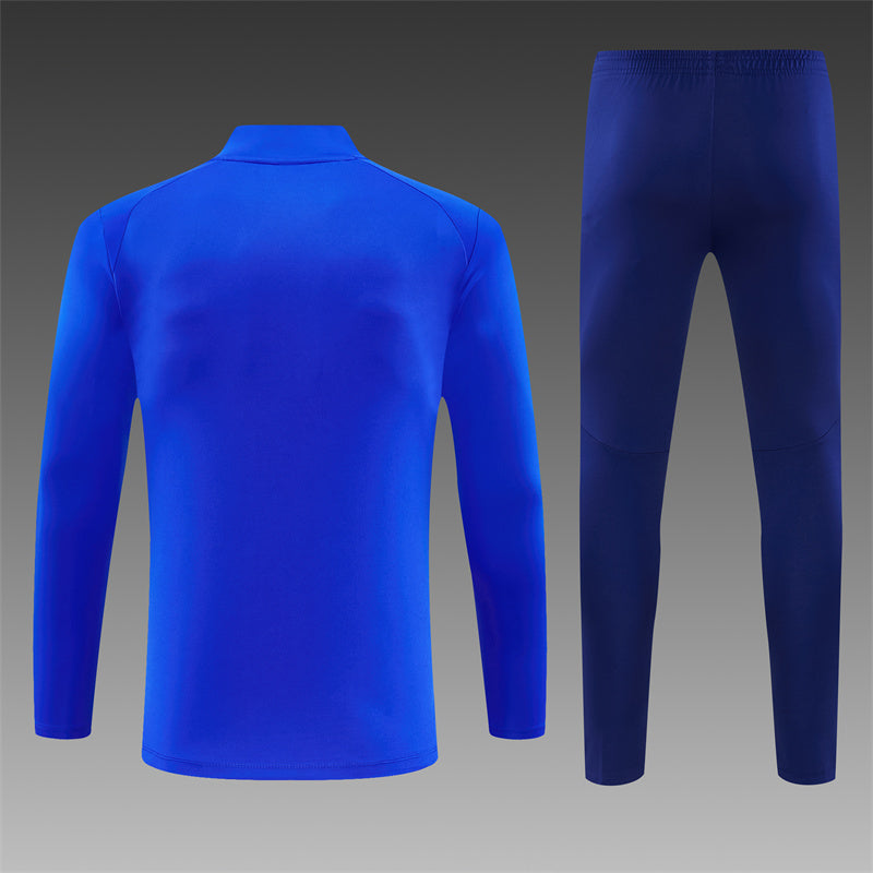 Olympique Marseille Half-Pull Trainingspak 'Blauw' 26/27 - KINDEREN