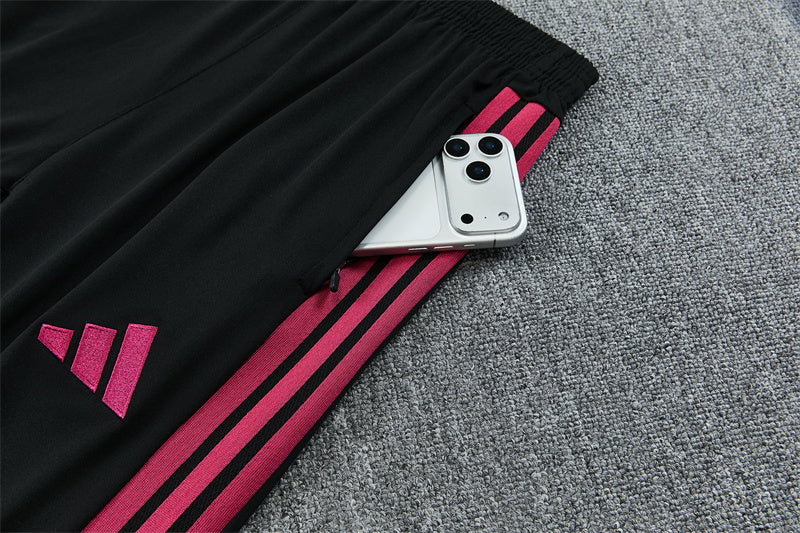 Real Madrid Half-Pull Trainingspak 'Zwart' 26/27 - VOLWASSENEN