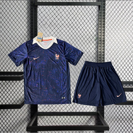 Frankrijk 'Thuis' Voetbalshirt WK 2026 - KINDEREN