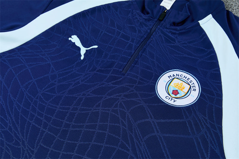 Manchester City Half-Pull Trainingspak 'Blauw' 26/27 - KINDEREN