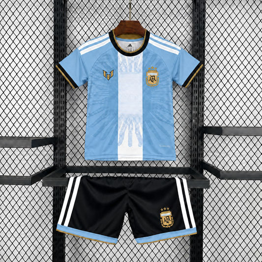 Argentie Special 'Messi Fahrwell' Voetbalkit WK 2026 - KINDEREN