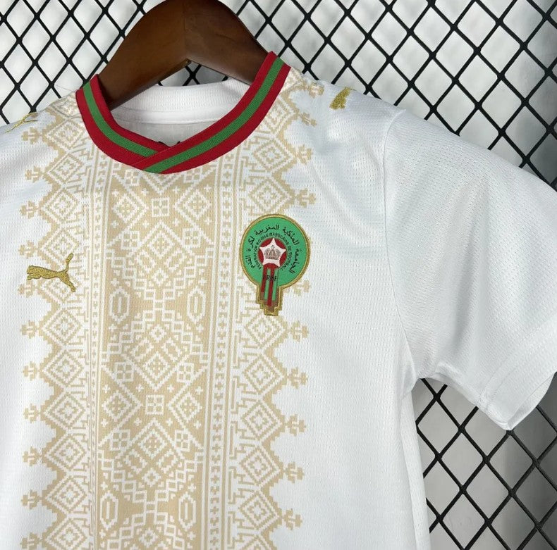 Marocco 'Uit' Voetbalkit WK 2026 - KINDEREN