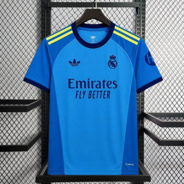 Real Madrid Keeper Voetbalshirt 'Blauw' 26/27 - VOLWASSENEN