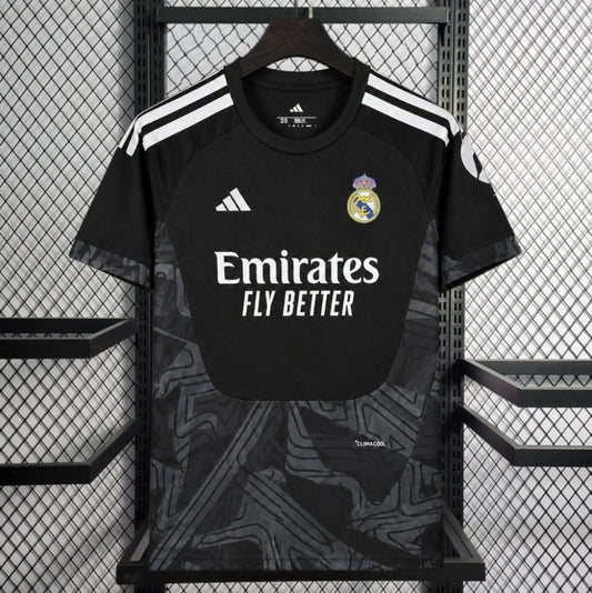 Real Madrid Keeper Voetbalshirt 'Zwart' 26/27 - VOLWASSENEN